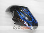 Injection Fairing kit for 98-02 YZF-R6 - Blue, Black - Flame #OYO87906008