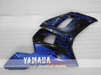 Injection Fairing kit for 98-02 YZF-R6 - Blue, Black - Flame #OYO87906008
