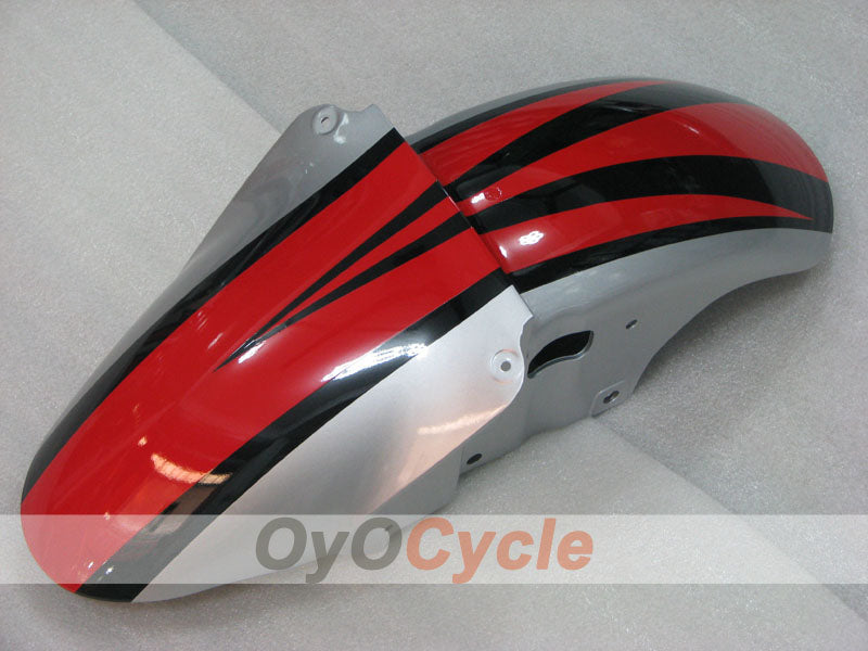 Injection Fairing kit for 00-02 NINJA ZX-6R - Red, Black, Silver - Factory Style #OYO87906024