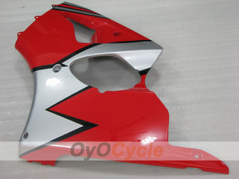 Injection Fairing kit for 00-02 NINJA ZX-6R - Red, Black, Silver - Factory Style #OYO87906024