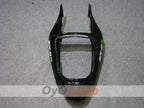 Injection Fairing kit for 00-02 NINJA ZX-6R - Green, Black - Flame #OYO87906025