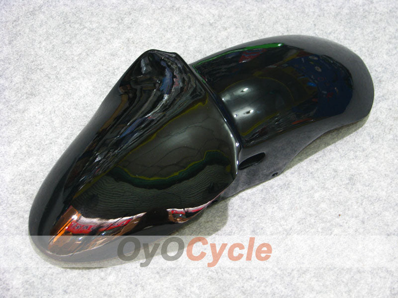 Injection Fairing kit for 00-02 NINJA ZX-6R - Green, Black - Flame #OYO87906025