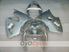 Injection Fairing kit for 00-02 NINJA ZX-6R - Silver - No sticker / decal, Factory Style #OYO87906031