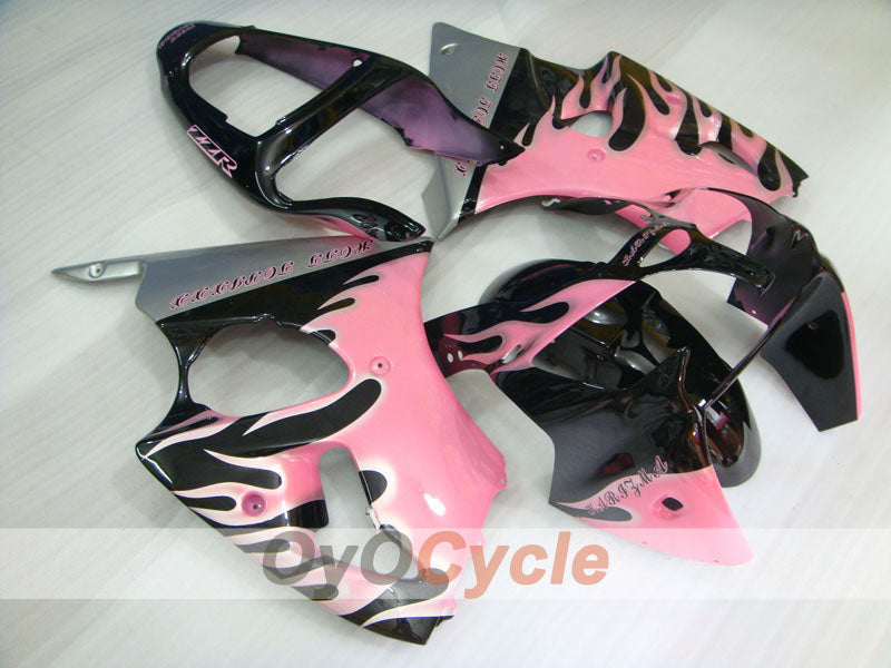 Injection Fairing kit for 00-02 NINJA ZX-6R - Black, Pink - Customize #OYO87906032 Main image