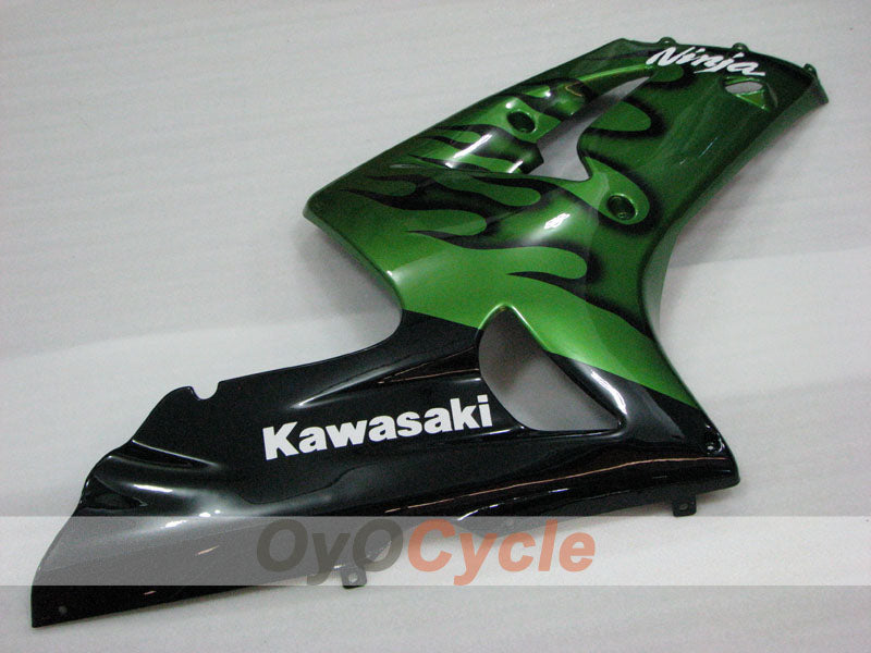 Left & Right Side Fairing For Kawasaki 03-04 Ninja ZX-6R #OYO87913038 Secondary image
