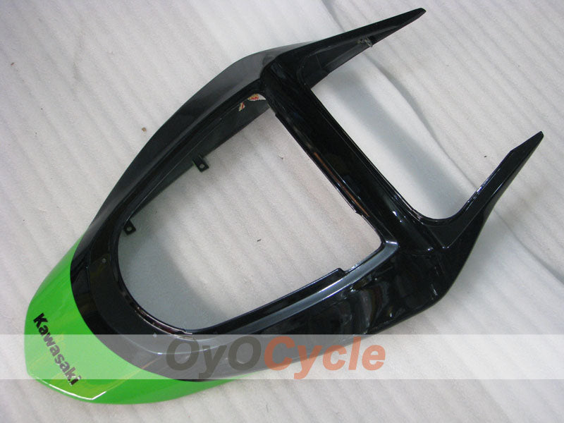 Injection Fairing kit for 03-04 NINJA ZX-6R - Green, Black - Monster #OYO87906043