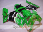 Injection Fairing kit for 03-04 NINJA ZX-6R - Green, Black - Nakano #OYO87906045