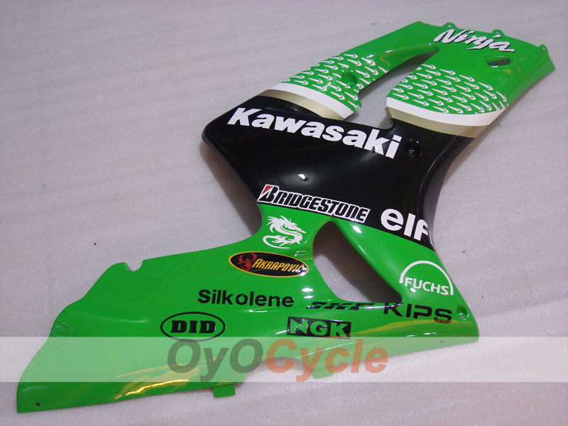 Left & Right Side Fairing For Kawasaki 03-04 Ninja ZX-6R #OYO87913064 Secondary image