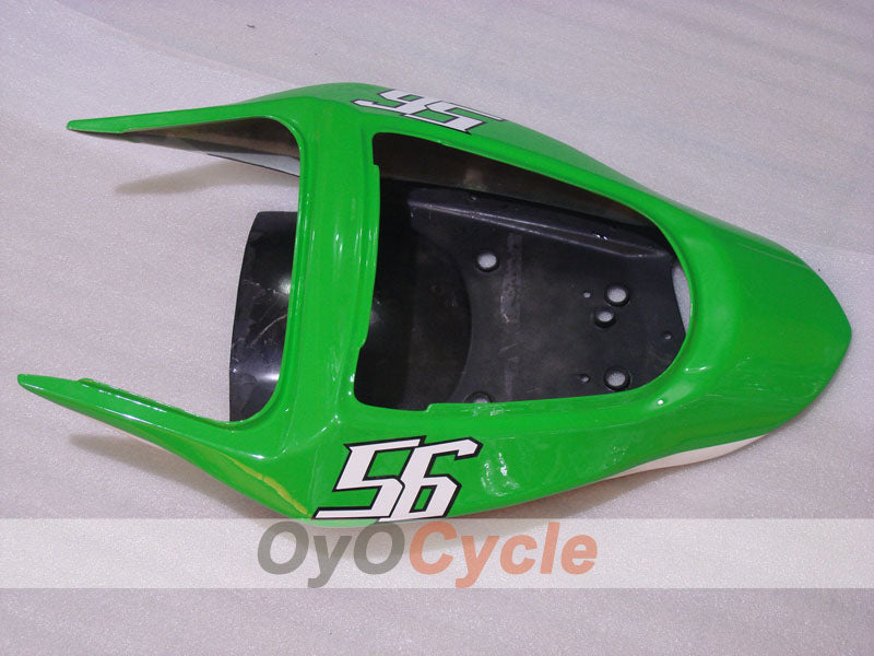 Injection Fairing kit for 03-04 NINJA ZX-6R - Green, Black - Nakano #OYO87906045