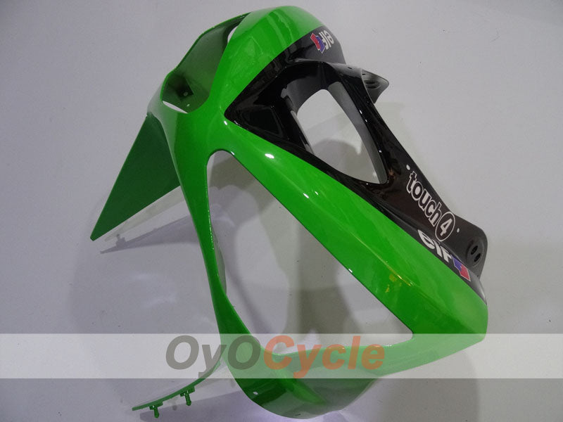 Injection Fairing kit for 03-04 NINJA ZX-6R - Green, Black - Nakano #OYO87906046