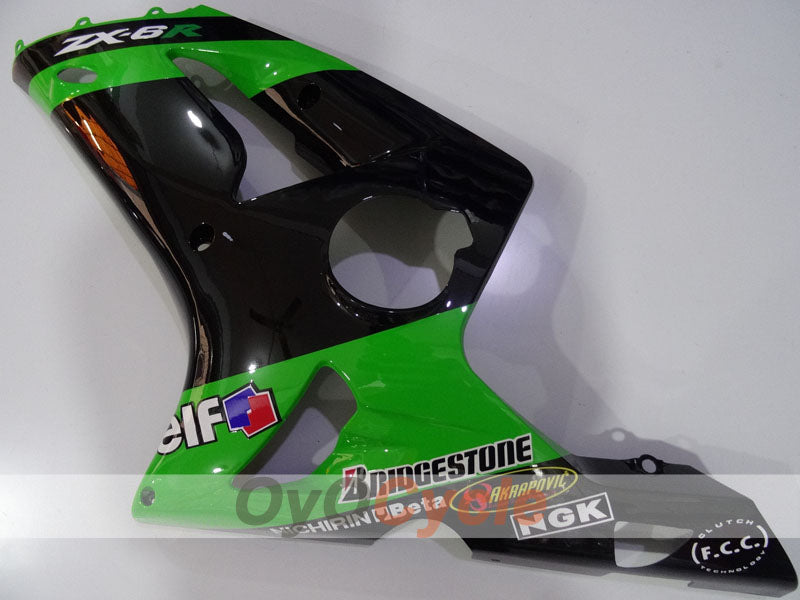 Left & Right Side Fairing For Kawasaki 03-04 Ninja ZX-6R #OYO87913067 Main image