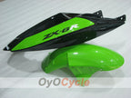 Injection Fairing kit for 05-06 NINJA ZX-6R - Green, White - Factory Style #OYO87906047