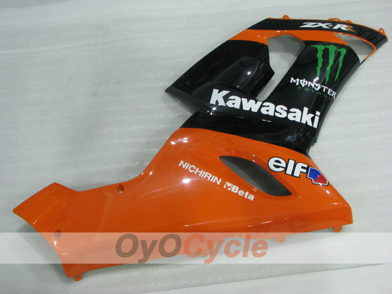 Left & Right Side Fairing For Kawasaki 05-06 Ninja ZX-6R #OYO87913129 Secondary image