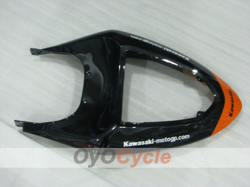 Injection Fairing kit for 05-06 NINJA ZX-6R - Orange, Black - Monster #OYO87906048