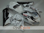 Injection Fairing kit for 05-06 NINJA ZX-6R - White, Black - Corona #OYO87906051