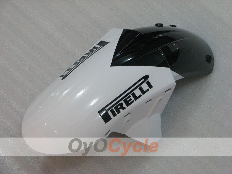 Injection Fairing kit for 05-06 NINJA ZX-6R - White, Black - Corona #OYO87906051
