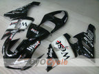 Injection Fairing kit for 05-06 NINJA ZX-6R - White, Black - West #OYO87906055