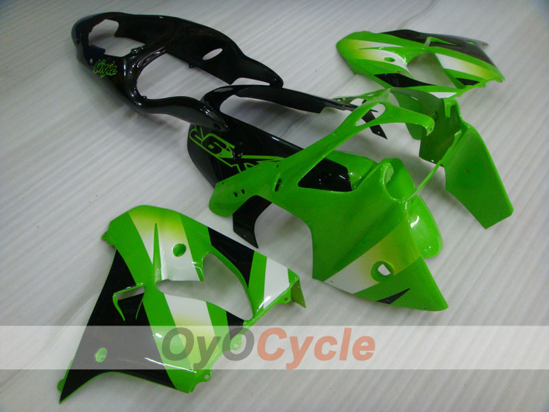 Fairing kit for 00-01 NINJA ZX-9R - Green, Black - Factory Style #OYO87906062 Main image