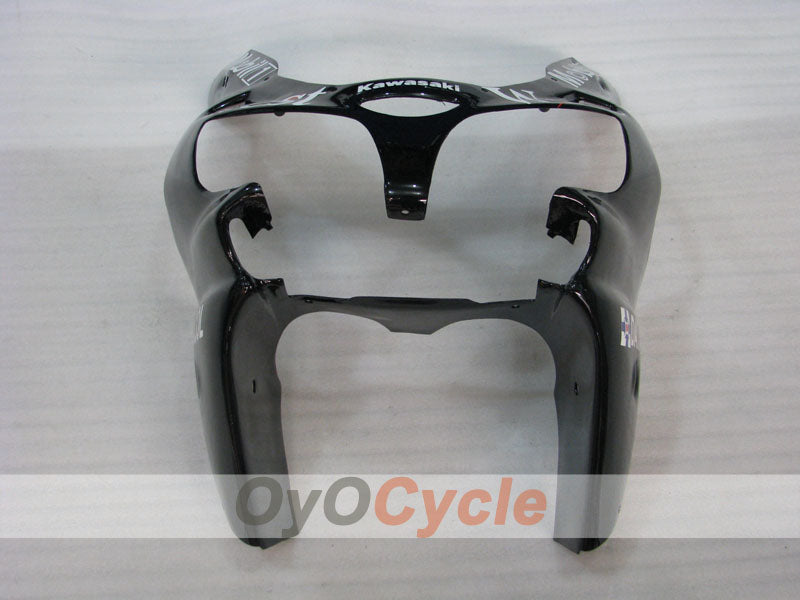 Fairing kit for 00-01 NINJA ZX-9R - White, Black - West #OYO87906064