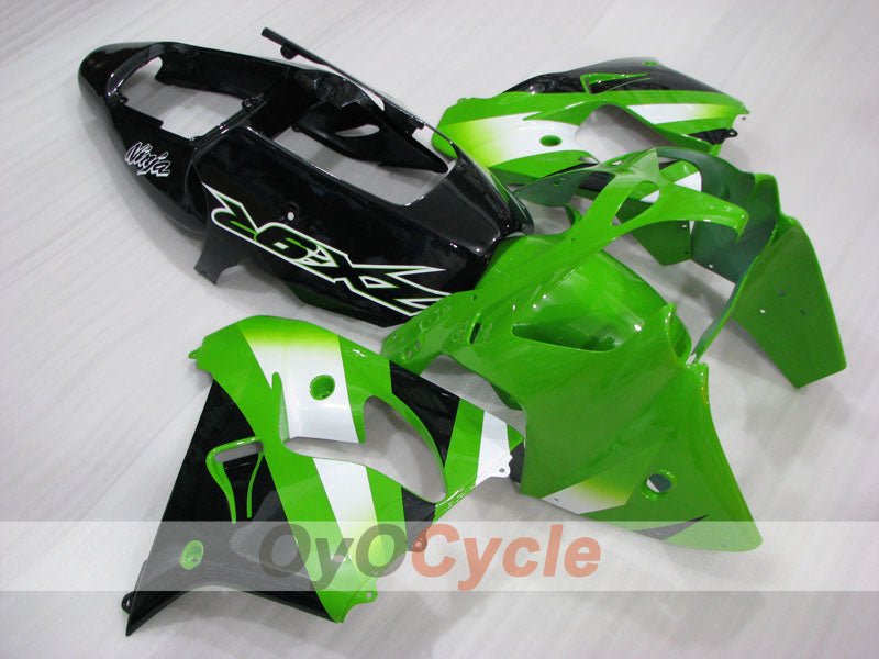Fairing kit for 02-03 NINJA ZX-9R - Green, Black - Factory Style #OYO87906069