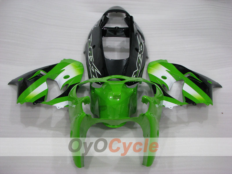 Fairing kit for 02-03 NINJA ZX-9R - Green, Black - Factory Style #OYO87906069
