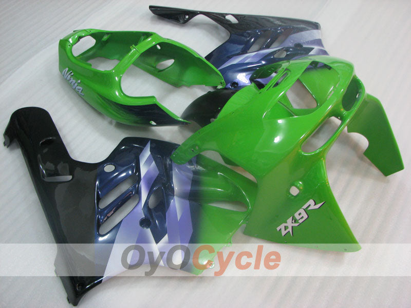 Fairing kit for 94-97 NINJA ZX-9R - Green, Purple, Black - Factory Style #OYO87906073 Main image
