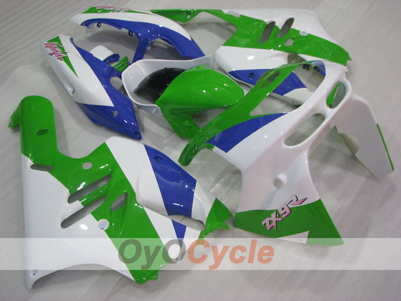 Fairing kit for 94-97 NINJA ZX-9R - Green, Blue, White - Factory Style #OYO87906074