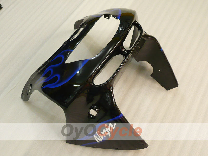 Fairing kit for 94-97 NINJA ZX-9R - Blue, Black - Flame #OYO87906075