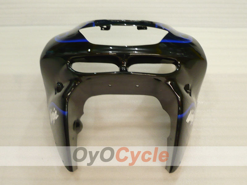 Fairing kit for 94-97 NINJA ZX-9R - Blue, Black - Flame #OYO87906075