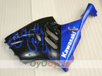 Fairing kit for 94-97 NINJA ZX-9R - Blue, Black - Flame #OYO87906075