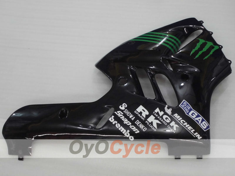 Left & Right Side Fairing For Kawasaki 94-97 Ninja ZX-9R #OYO87913256 Secondary image