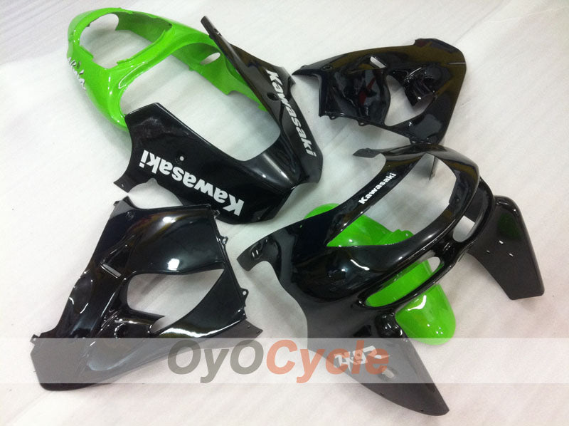 Fairing kit for 98-99 NINJA ZX-9R - Green, Black - Factory Style #OYO87906078
