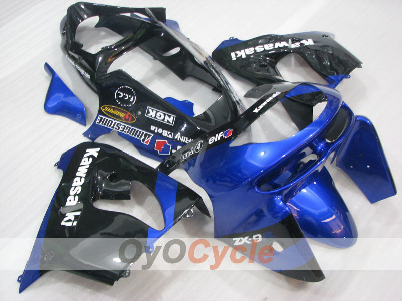 Fairing kit for 98-99 NINJA ZX-9R - Blue, Black - Customize #OYO87906080 Main image