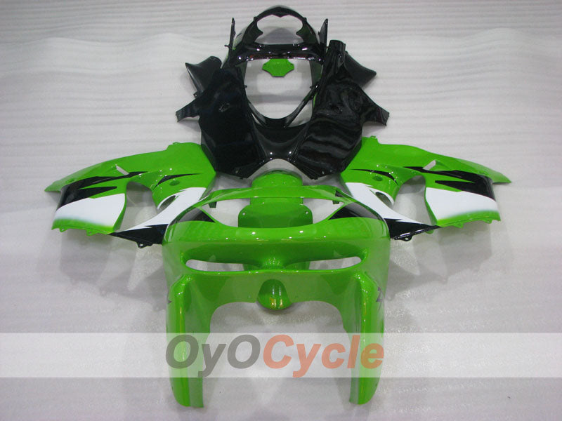 Fairing kit for 98-99 NINJA ZX-9R - Green, Black - Factory Style #OYO87906081 Secondary image
