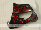 Fairing kit for 98-99 NINJA ZX-9R - Red, Black - Flame #OYO87906084
