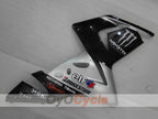Injection Fairing kit for 04-05 NINJA ZX-10R - Black, Silver - Monster #OYO87906086