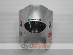 Injection Fairing kit for 04-05 NINJA ZX-10R - Black, Silver - Monster #OYO87906086