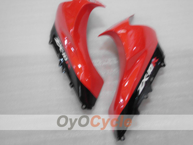 Injection Fairing kit for 04-05 NINJA ZX-10R - Red, Black - Monster #OYO87906087