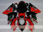 Injection Fairing kit for 04-05 NINJA ZX-10R - Red, Black - Monster #OYO87906088