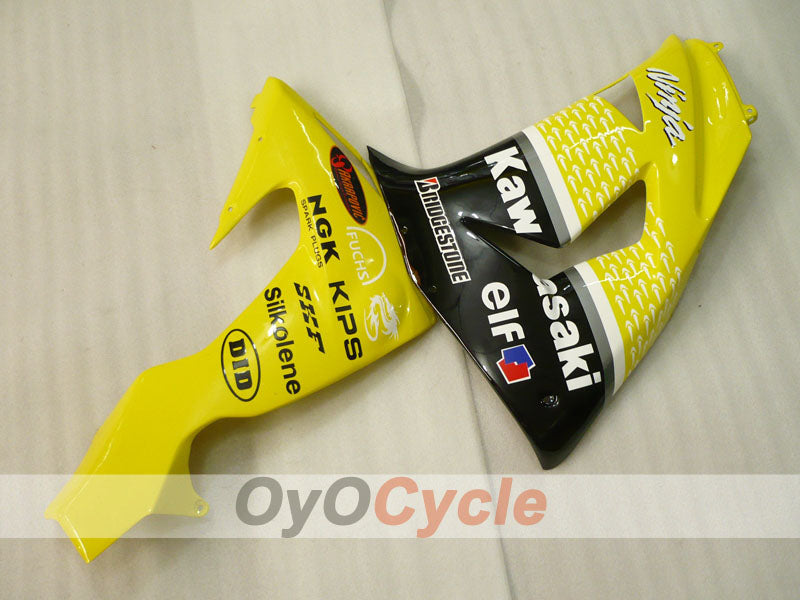 Left & Right Side Fairing For Kawasaki 06-07 Ninja ZX-10R #OYO87913396 Main image