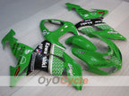 Injection Fairing kit for 06-07 NINJA ZX-10R - Green, Black - Nakano #OYO87906093