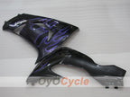 Injection Fairing kit for 06-07 NINJA ZX-10R - Purple, Black - Flame #OYO87906096