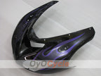 Injection Fairing kit for 06-07 NINJA ZX-10R - Purple, Black - Flame #OYO87906096