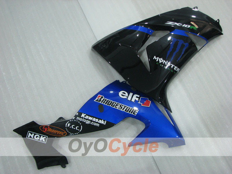 Left & Right Side Fairing For Kawasaki 06-07 Ninja ZX-10R #OYO87913418 Secondary image