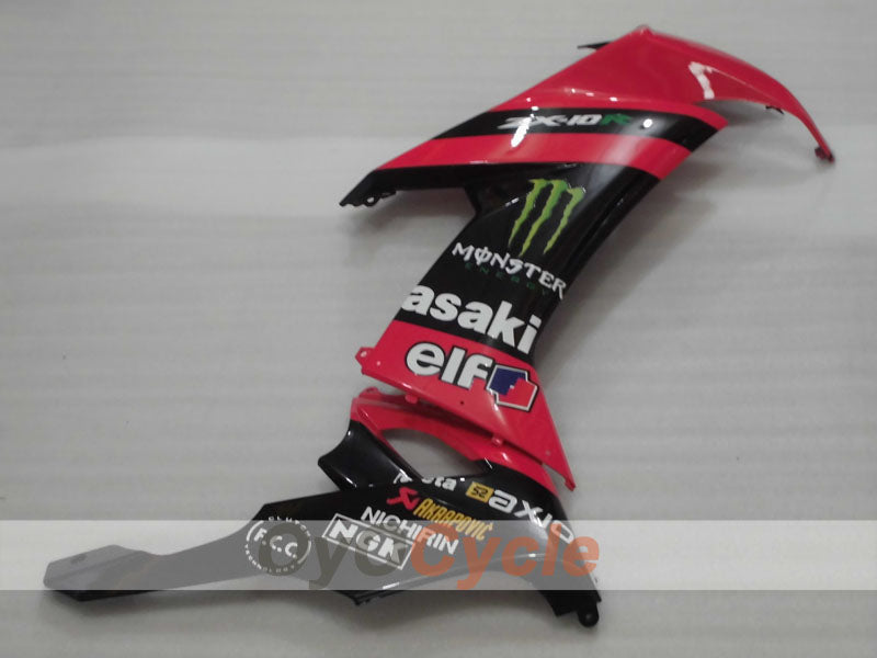 Left & Right Side Fairing For Kawasaki 08-10 Ninja ZX-10R #OYO87913456