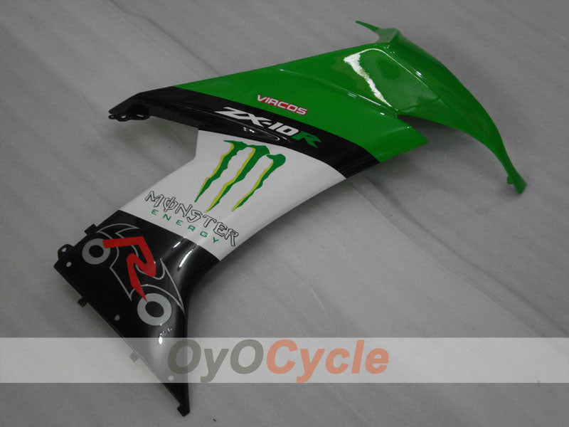 Left & Right Side Fairing For Kawasaki 08-10 Ninja ZX-10R #OYO87913458 Main image