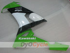 Injection Fairing kit for 08-10 NINJA ZX-10R - Green, White, Black - Factory Style #OYO87906107