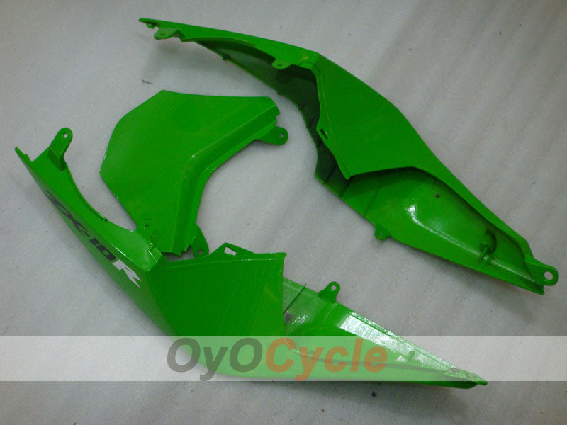 Injection Fairing kit for 08-10 NINJA ZX-10R - Green, Black - Monster #OYO87906112