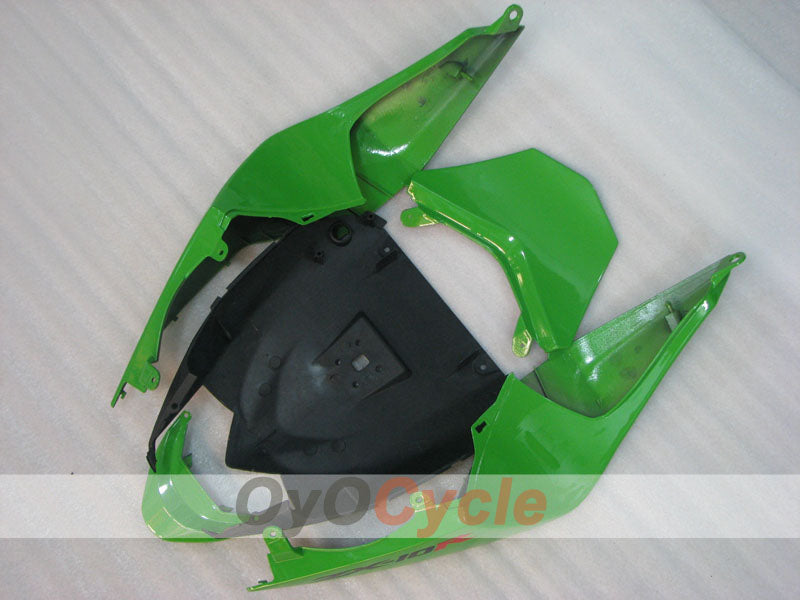 Injection Fairing kit for 08-10 NINJA ZX-10R - Green, Black - Monster #OYO87906113