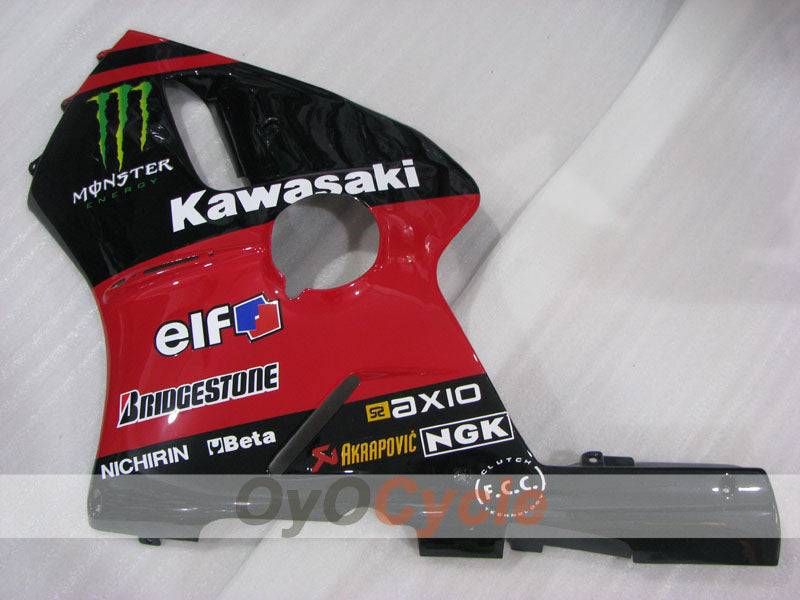 Left & Right Side Fairing For Kawasaki 00-01 Ninja ZX-12R #OYO87913511
